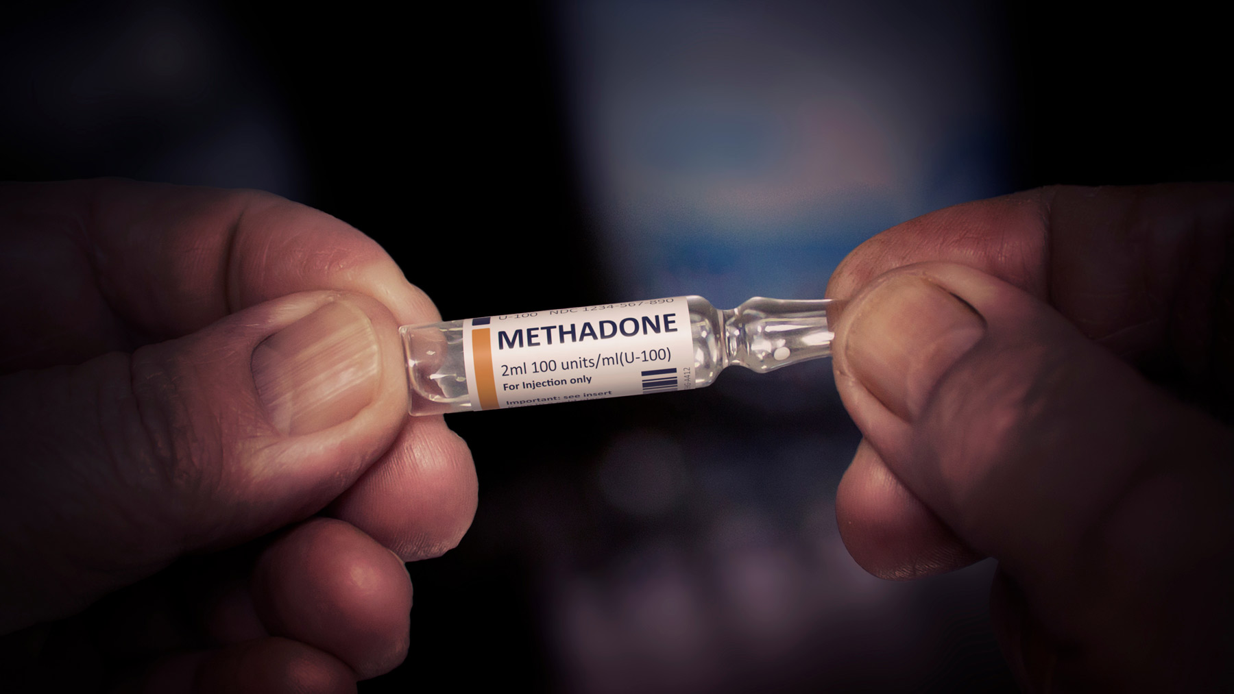 Vial of Methadone